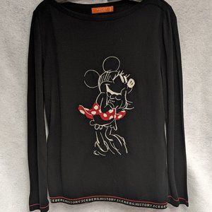 Women's History by Iceberg Minnie Mouse Sweater Size L